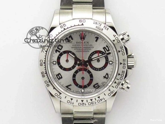 MiroTime 0328 ComfortFit DayDate 40 SS GSF Gain Weight Gray Stick Dial on President Bracelet A 1927